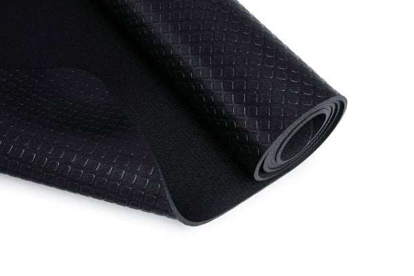 Blackroll Mat, Träningsmatta för universell användning, Svart, DIN ISO 9001:2008, Tyskland, 650 mm, 1850 mm