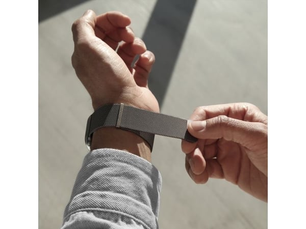Vonmählen Milanese Loop 2, Klokkereim, Apple, Watch, Rustfritt stål, 42/44/45/49 mm