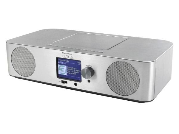 Soundmaster ICD2060SI, Internett, DAB+, FM, UKW, 15 W, MP3, 7,11 cm (2.8"), Svart, Metallisk Soundmaster ICD2060SI, Internett, DAB+, FM, UKW, 15 W, MP3, 7,11 cm (2.8"), Svart, Metallisk