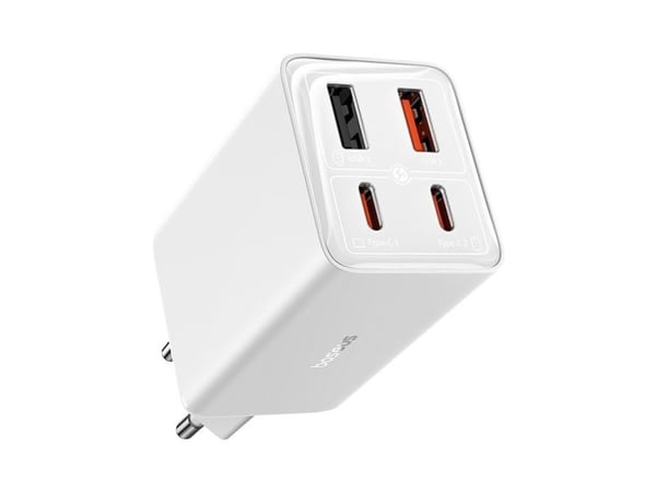 Baseus GAN6 65W ADPTR + 100W C KBL-BYZ mobile device charger PDA, Tablet, Telephone White AC Auto