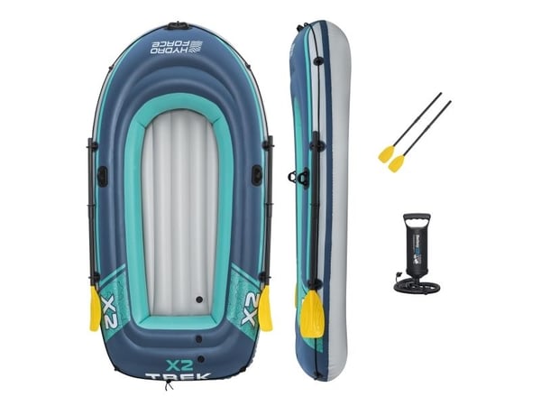Bestway Hydro Force Gummibåd Treck X3 Sæt 232 x 118 cm