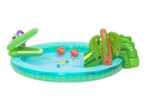 Bestway 53166 vannlekeplass krokodillebukt 2,24 m x 1,81 m x 72 cm
