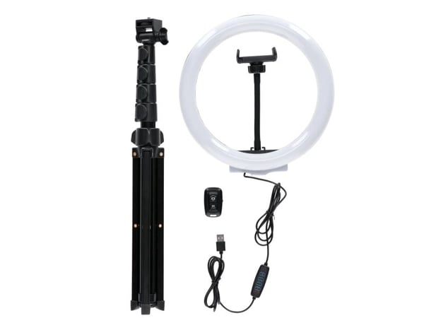 Rollei LUMIS Comfort Bi-Color, LED, Aluminium, Jern, 440 lm, 3200 K, 5500 K, Aluminium/jern