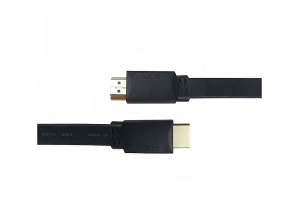 Kbl HDMI ha-ha 1.4 , 4K Flat 1m Musta