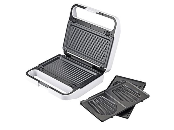 Adler AD 3070W Sandwich leivänpaahdin Valkoinen