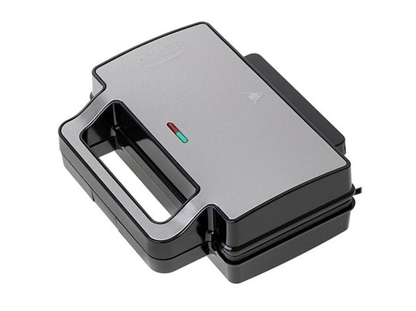 Sandwich Pan Adler Sandwich Pan 2 i 1 | AD 3073 | 1000 W | Antall tabeller 2 | Rustfritt stål/Sort
