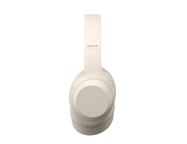 Havit H628BT, Kabel & Trådlös, Musik, 116 g, Headset, Beige
