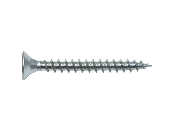 SWG sponplate skrue 4 mm 35 mm kryssspor Pozidriv stål galvanisert (10 stk)