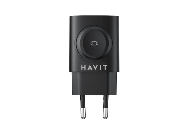Havit 6939119081065, Innendørs, Trådløs lading, Sort