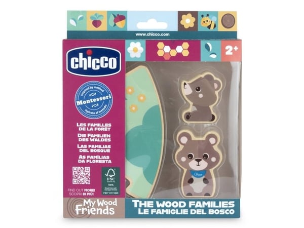 Chicco Classic 00012208300000, 2-vuotias, puinen, monivärinen
