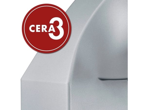 Graef CERA³, Elektrisk, 2 cm, Silver, Metall, 0 - 30°, 17 cm