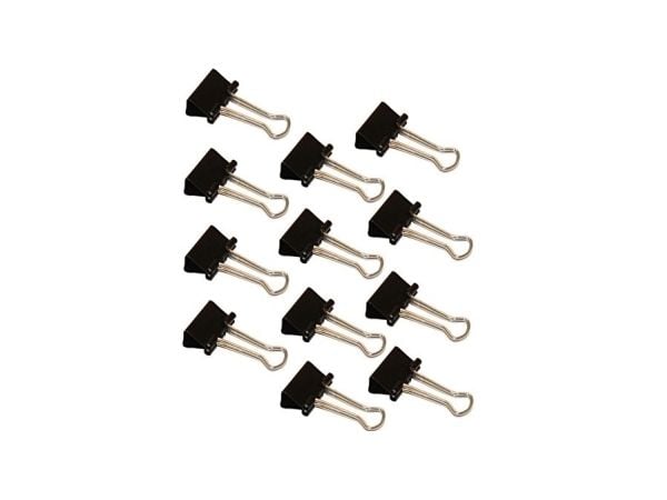 Wedo 64 21419, Metall, Nickel, Svart, 7 mm, 19 mm, 12 styck