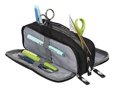 Wedo 242 45101, Polyester, Sort, Monokromatisk, Gutt/Jente, Glidelås, Voksen/Barn