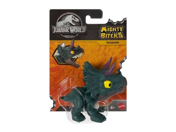 Mattel JURASSIC WORLD MIGHTY LITTLE BITERS Pteranodon, 4 År, Flerfarvet