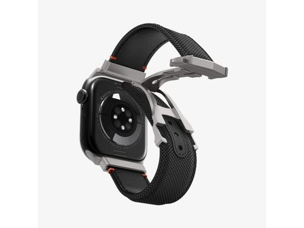 Spigen AMP09304, Klokkereim, Apple, Watch Ultra, Nylon, Polyuretan (PU), Rustfritt stål