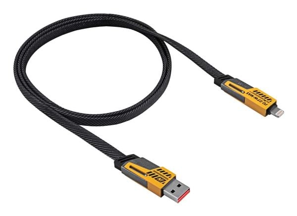Akyga AK-USB-57, 1 m, USB C, USB C/Lightning, USB 2.0, 0,48 Gbit/s, Monivärinen
