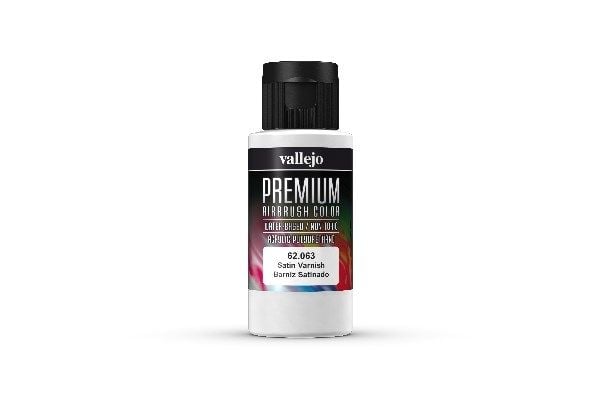 Vallejo 62.063, Transparent, Satin, 60 ml, Plastflaska, 1 styck
