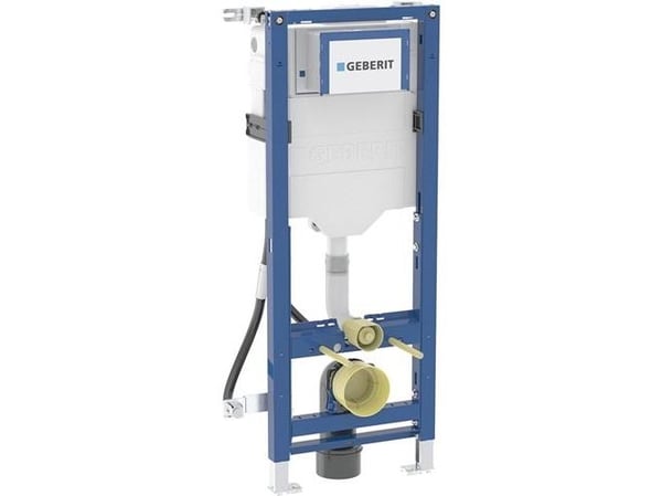 Geberit Duofix WC-element - 112 cm, med Sigma indbygningscisterne 12 cm, barrier-free
