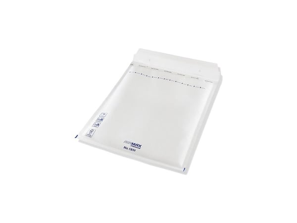 Airmax No. 18/H Boblepose 290x370mm indv. 265x360mm hvid 100stk/pak