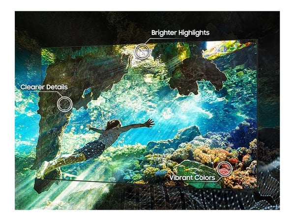 Samsung QE85QN85DBT - 85" Diagonalklasse QN85D Series LED-bakgrunnsbelyst LCD TV - Neo QLED - Smart TV - Tizen OS - 4K UHD (2160p) 3840 x 2160 - HD...