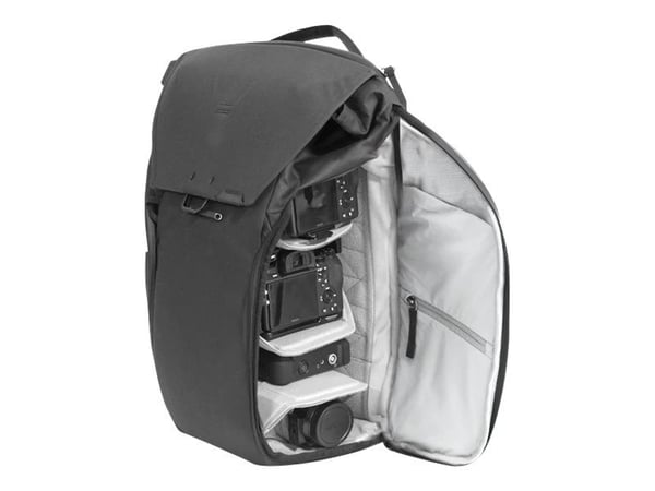 Peak Design EVERYDAY BACKPACK - V2 - ryggsekk for digitalbildekamera med linser / notebook - 400D-nylonlerret - svart - 16"