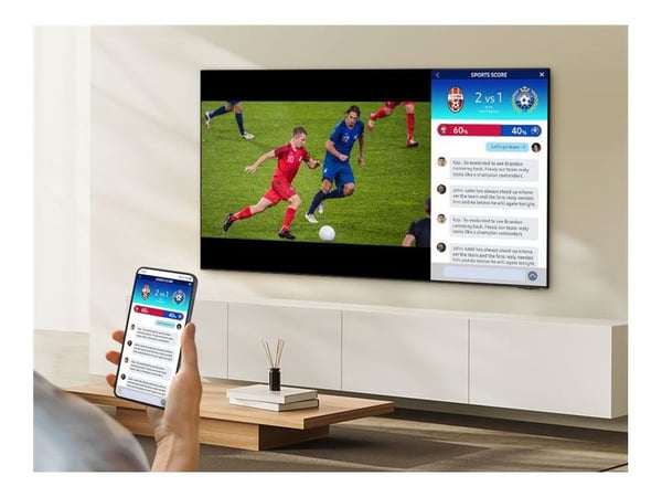 Samsung QE85QN85DBT - 85" Diagonalklasse QN85D Series LED-bakgrunnsbelyst LCD TV - Neo QLED - Smart TV - Tizen OS - 4K UHD (2160p) 3840 x 2160 - HD...