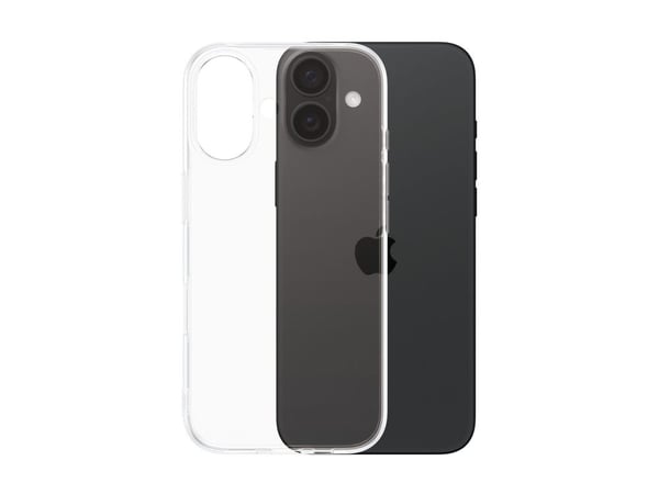 SAFE. by PanzerGlass - Baksidedeksel for mobiltelefon - termoplast-polyuretan (TPU) - gjennomsiktig - for Apple iPhone 16