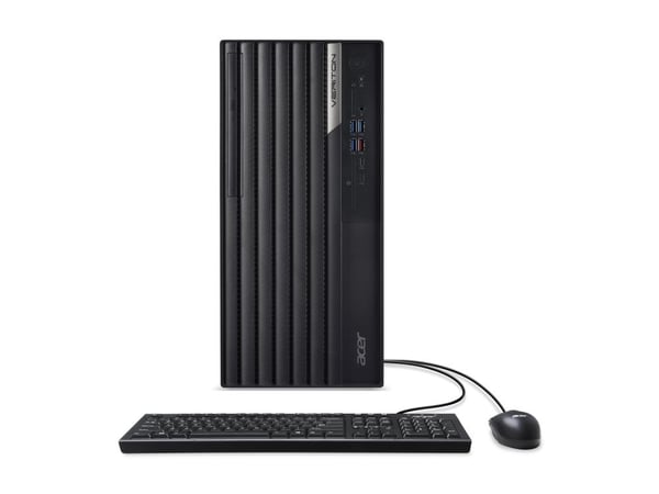 Acer Veriton M4 VM4710GT - MT Core i7 13700 / inntil 5.2 GHz - RAM 16 GB - SSD 512 GB - DVD SuperMulti - UHD Graphics 770 - Gigabit Ethernet, IEEE ...
