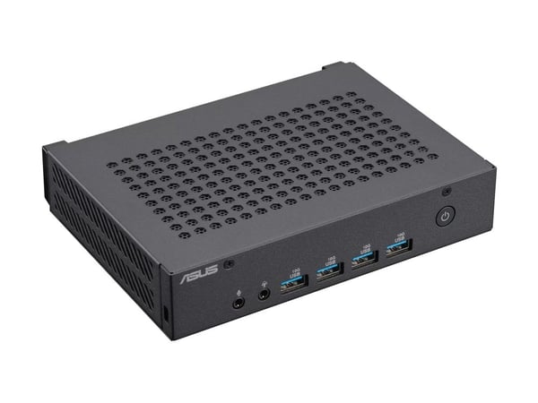 ASUS ExpertCenter PN43 SN100AD - Mini-PC N-series N100 / inntil 3.4 GHz - RAM 4 GB - SSD 128 GB - NVMe - UHD Graphics - IEEE 802.11ax (Wi-Fi 6E), G...