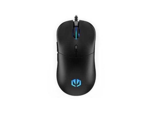 Endorfy GEM Plus - Mus - optisk - 6 knapper - kablet - USB-A - svart - løsvekt