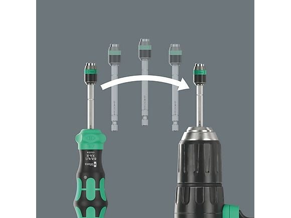 Wera Kraftform Kompakt 25 RA-R med veske