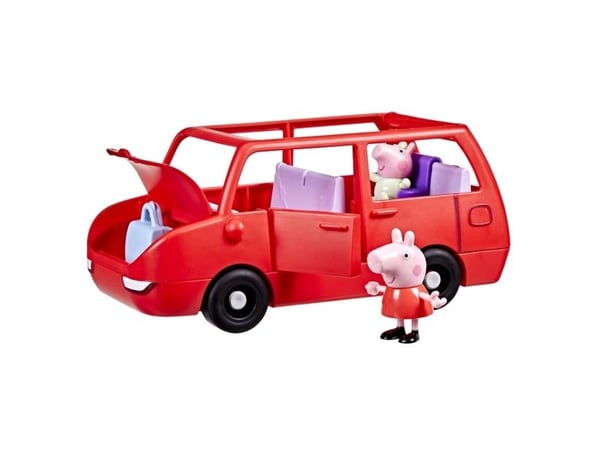 Peppa Pig Big Family Car lekesett
