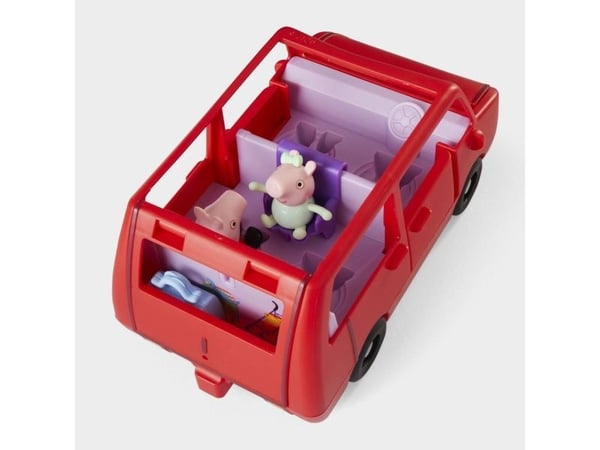 Peppa Pig Big Family Car lekesett