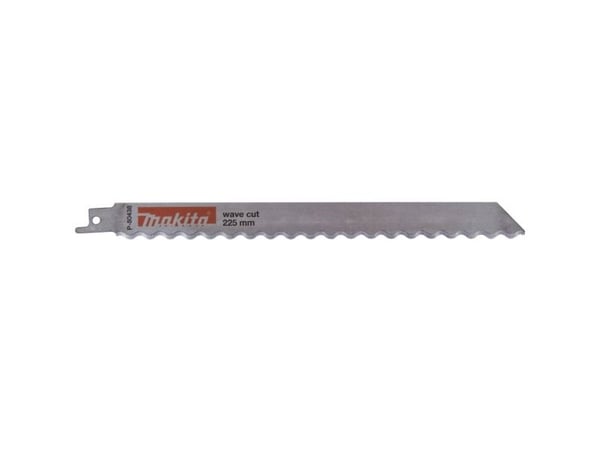 Makita P-80438, Sabelsagblad, Teppe, Lær, Gummi, High Carbon Steel (HCS), 22,5 cm, 3 stykker