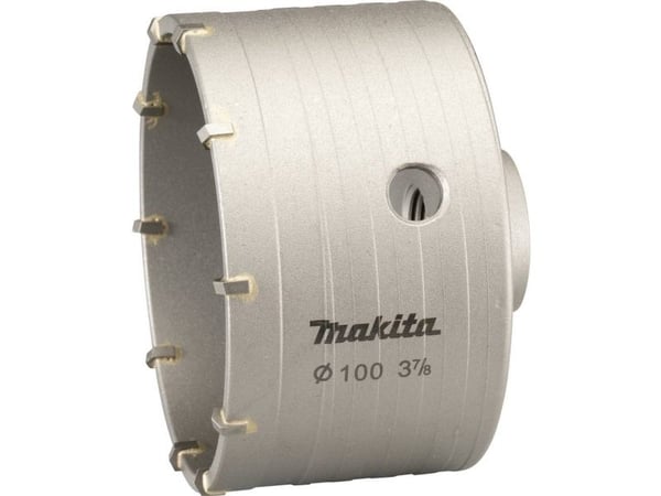 Makita - Hylskap - för kalksten, sten, tegel, murbruk, sand lime brick - 100 mm - SDS-plus