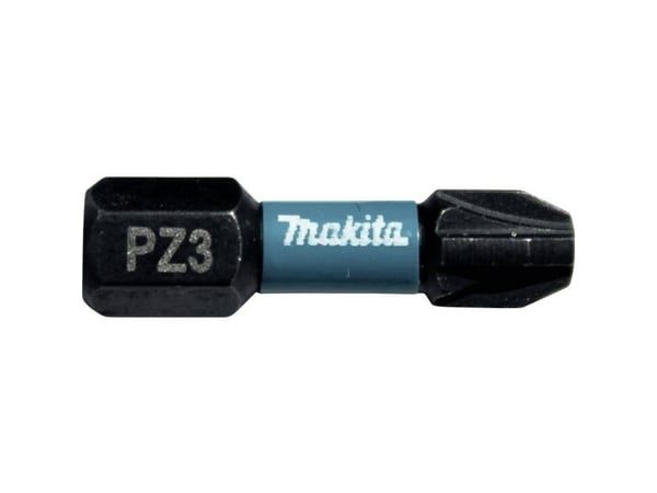 Makita B-63650, 2 kpl, Pozidriv, PZ 3, Terästä, 25 mm