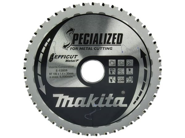 Sirkelsagblad EFFICUT E-12859, 185 x 30 x 1,4 mm, 45T