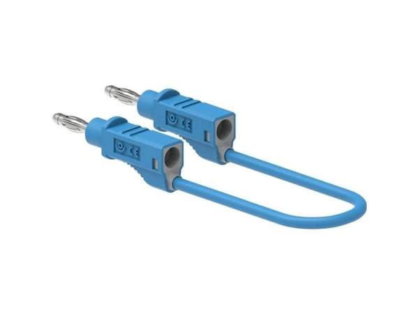 Electro PJP 2111-CD1-50BL Testijohto Banaanipistoke 4 mm 50 cm Sininen 1 kpl 1 kpl