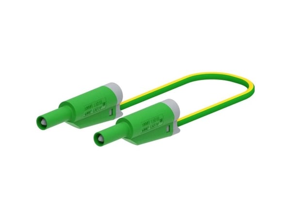 Electro PJP 2712-IEC-CD1-50V Testijohto Banaanipistoke 50 cm Vihreä 1 kpl