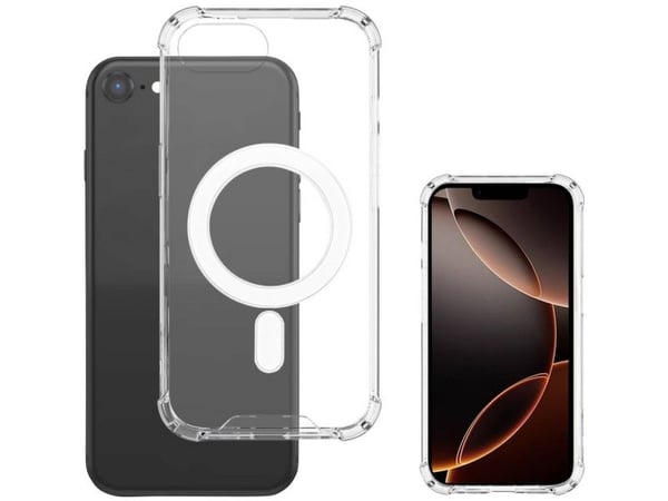 4smarts 541361, Suojus, Apple, iPhone SE (4.Gen.), 15,4 cm (6.06"), Läpinäkyvä