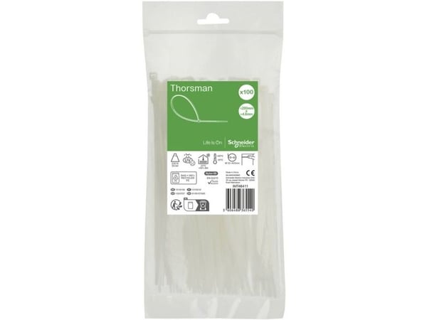 Schneider Electric IMT46411 kabelbindare, 100 st