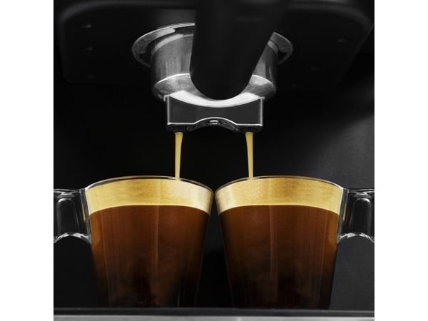Cecotec Power Espresso 20 Matic, Espressomaskin, 1,5 l, 850 W, Sort, Rustfritt stål