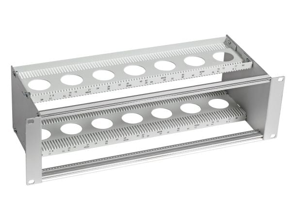 Subrack 3U/84HP 1HP pitch, 227mm djup (53733.1)