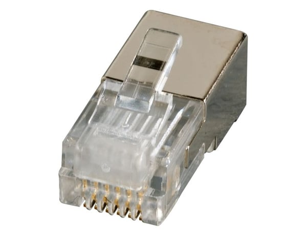 EFB-Elektronik GmbH Modulplugg RJ12 STP, E-MO 6/6G, 100 stk, kabeldiameter maks 6,3 mm (37640,1-100 maks. 6,2 mm)<br />Egnet håndtang for 37640.1: ...