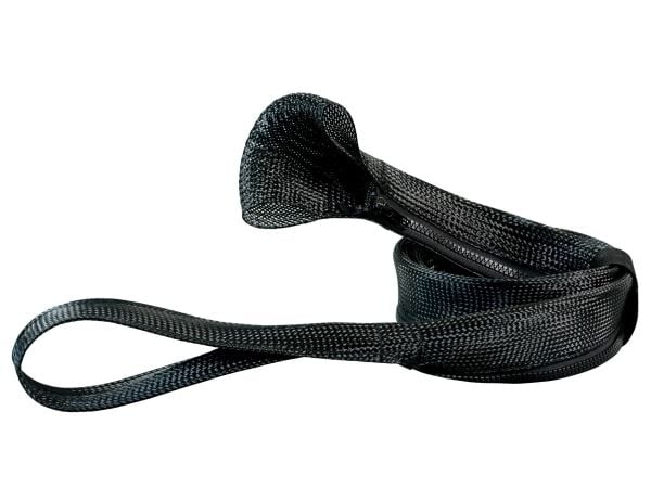 Inntrekkshjelpestoff med glidelås, diameter 30 mm, 1m (B9004.1)
