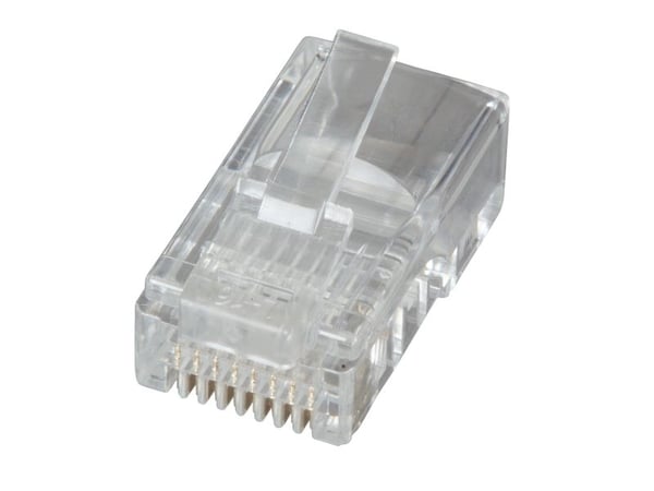 Produsent: EFB Elektronik RJ45 plugg UTP, Kat.6, pakke med 100 Opp til 250 MHz (Cat.6) for flertrådede ledningerUskjermet versjon Kjerneisolasjon c...