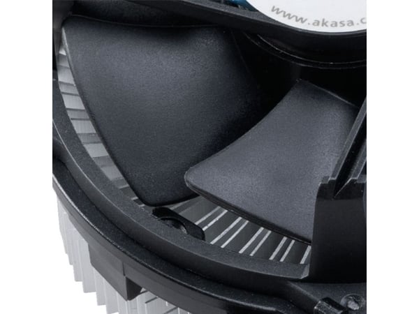 Akasa AK-955A-BV2, Luftkjøler, 9 cm, 500 RPM, 3500 RPM, Aluminium, Sort