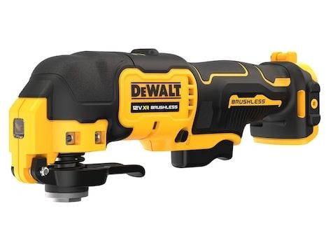 DeWALT DCS353NT-XJ, Skärande, Borstlös, Svart, Gul, Batteri, 12 W, 840 g - SOLO