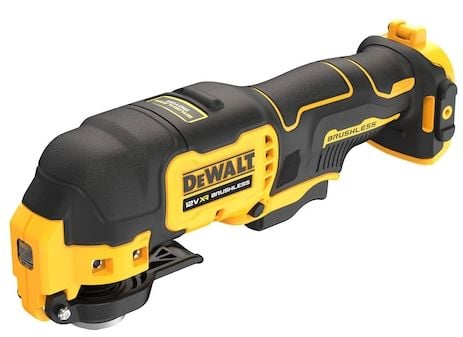DeWALT DCS353NT-XJ, Leikkuu, Harjaton, musta, Keltainen, Akku, 12 W, 840 g - SOLO