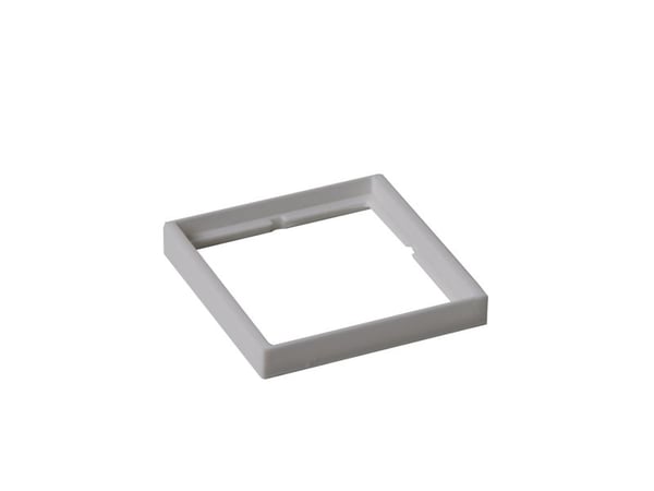 Adapterrammedesignkompatibilitet med Gira RAL9003 Adapterramme for designkompatibilitet for ET-25092.x og FTTH-OUTLET-xx med Gira (ET-25092.8)